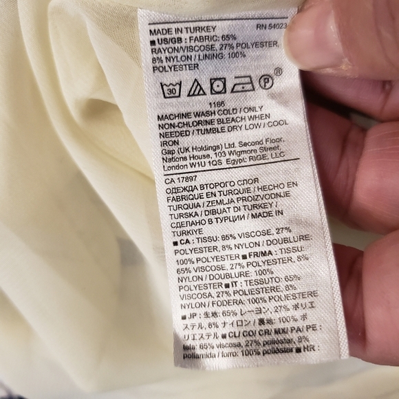 Banana Republic A-Line Skirt - Sz 14 - Picture 5 of 8